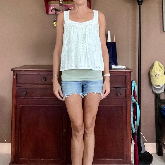 Sundance pom pom keyhole / cutout tank top with tassels. Worn once. - Picture 3 of 7